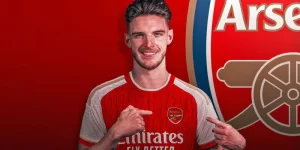 Declan Rice khiến Arsenal tiêu tốn 116,5 triệu euro