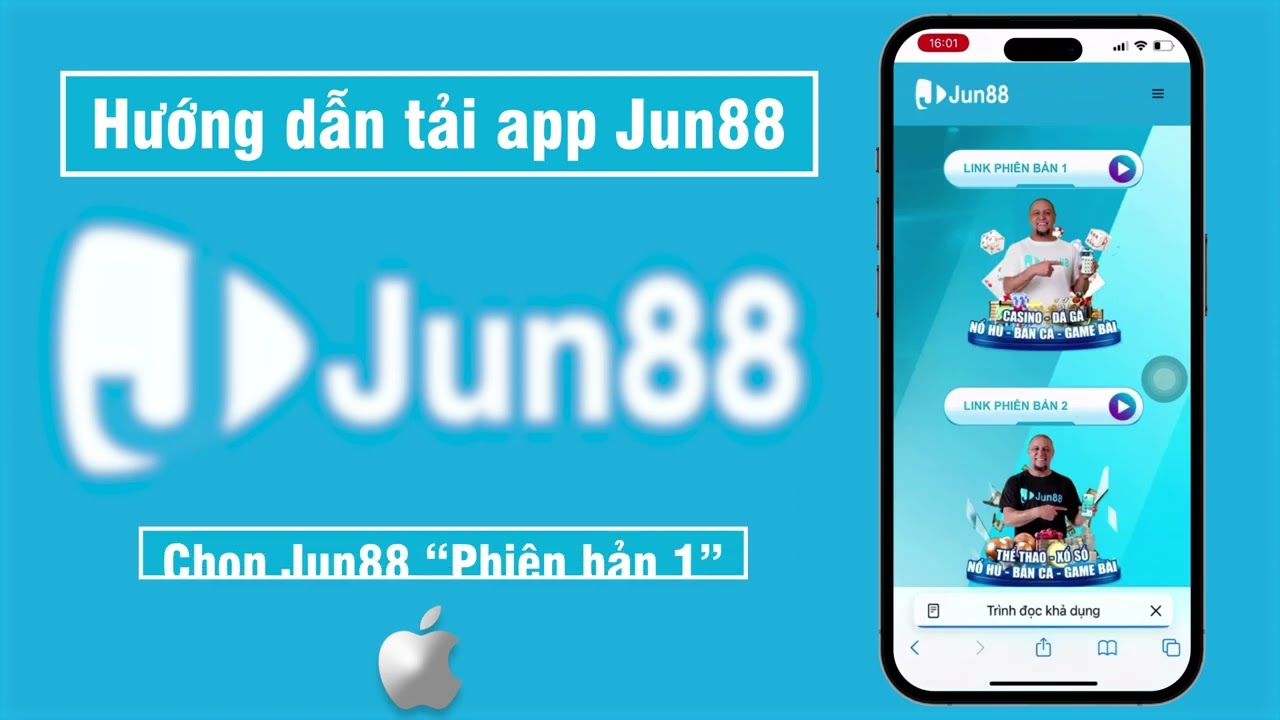 Các bước tải app Jun88 cho điện thoại