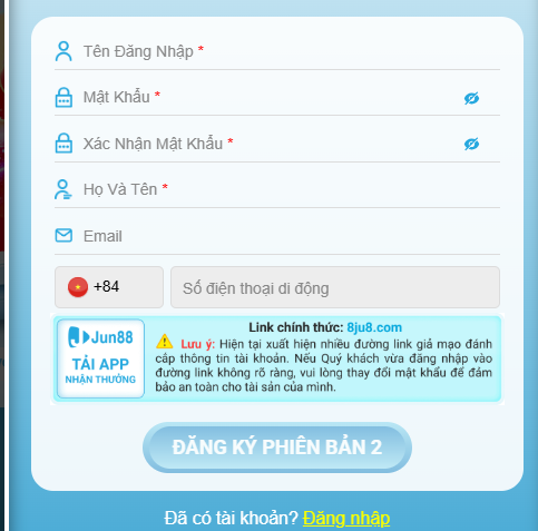 Hướng Dẫn Đăng Ký Và Trải Nghiệm Jun88 Phiên Bản Mới